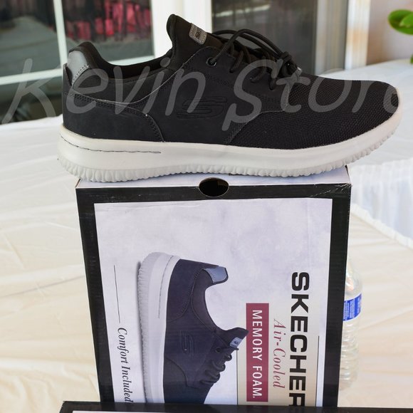 2 pairs  Skechers bundle shoes BLACK+nAVY  men shoes‎ - Picture 11 of 16